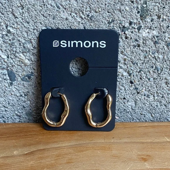 🆕 Simons “Wave” Earrings - Picture 2 of 5